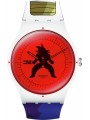 Montre Homme Swatch Collection Dragon Ball Z Vegeta X Swatch Suoz348