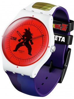 Montre Homme Swatch Collection Dragon Ball Z Vegeta X Swatch Suoz348