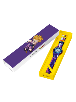 Montre Homme Swatch Dragon Ball Z Gohan X Swatch SUOZ345