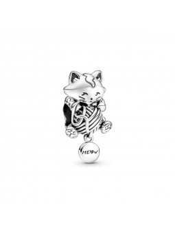 Charm Chaton et Pelote de Laine