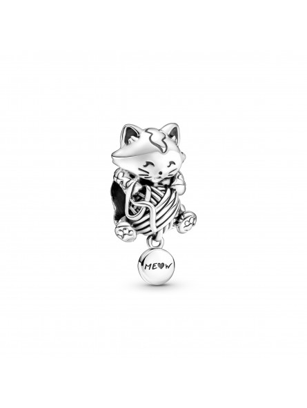 Charm Chaton et Pelote de Laine