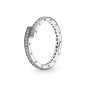 Pandora Bijou argent 925 - Bague Chevauchante Scintillante - 199491C01-54
