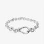 Bracelet Chaîne Noeud de l Infini XXL - 18 cm