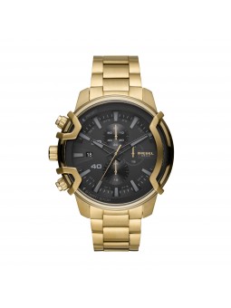 Montre Homme Diesel Collection Griffed, style sport, bracelet Acier DZ4522