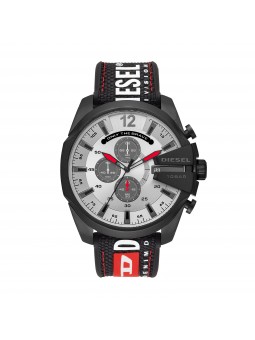 Montre Homme Diesel Collection Mega Chief, style sport, bracelet Acier DZ4512
