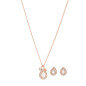 Collier Fossil Acier doré  Rose Collection Jewelry JF04029791