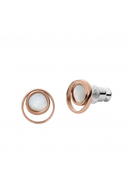 Boucles d'oreilles Skagen, collection Agnethe avec Nacre SKJ1496791