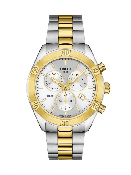 Montre Femme Tissot PR 100 Sport Chic Chronograph T1019172203100