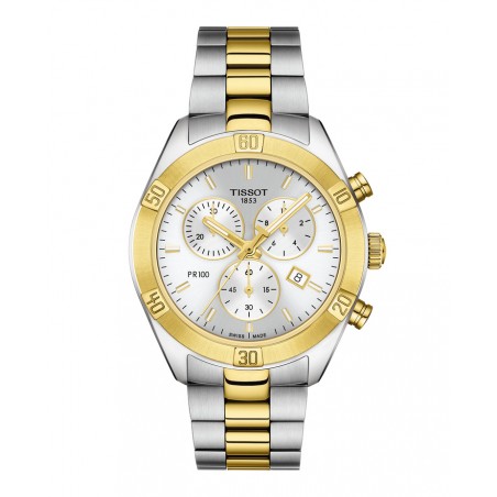 Montre Femme Tissot PR 100 Sport Chic Chronograph T1019172203100