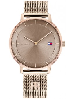 Montre Tommy Hilfiger Tea Femme - Boitier acier Doré Rose - Bracelet acier Doré Rose