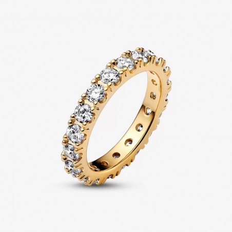 Bague Éternité Rang Scintillant - Taille 56