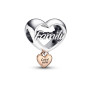 Charm Coeur Love You Family