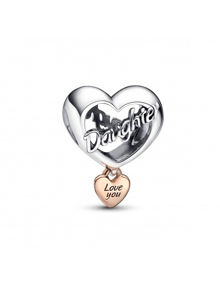 Charm Coeur Love You Daughter