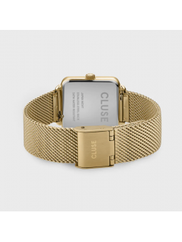 Montre Femme Cluse  La Tétragone Vert Acier Doré Milanais - CG10317