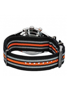 Montre Homme SEIKO Sport Bracelet Orange gris - SSB403P1