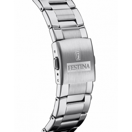 Montre Homme Festina Chrono Sport Acier Cadran Bleu - F20463/2
