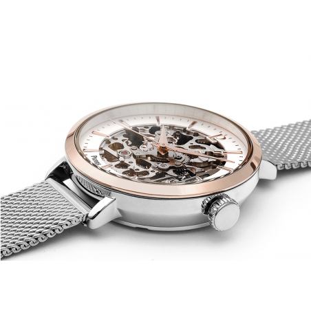 Montre Femme Pierre Lannier Automatique Milanais argenté - 312B628