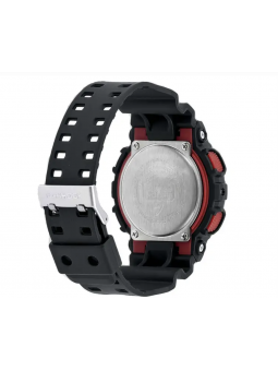 Montre Homme CASIO G- Shock Rouge Résine noire - GA-100-1A4ER