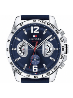 Montre Homme TOmmY HILFIGER  Decker Multifonctions Bleu - 1791476