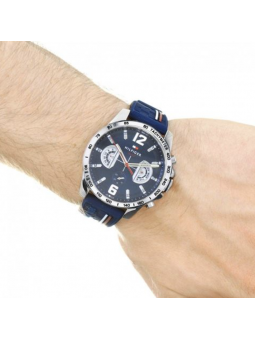 Montre Homme TOmmY HILFIGER  Decker Multifonctions Bleu - 1791476