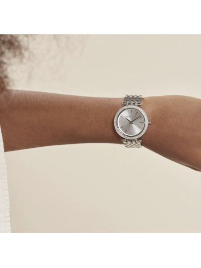 Montre Femme Michael Kors Darci Acier argente Strass MK3190