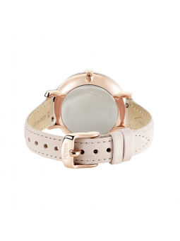 Montre Femme Fossil Blush Jacqueline Acier Cuir Rose - ES3988