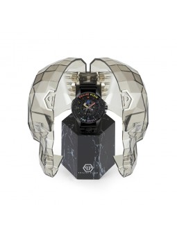 Philipp Plein - Montre Mixte / Unisexe Collection High-Conic - The Skull PWAAA1121