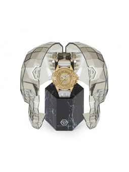 Philipp Plein - Montre Mixte / Unisexe Collection High-Conic - The Skull PWAAA1221