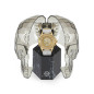 Montre Mixte PHILIPP PLEIN High-Conic Skull Doré Silicone Blanc - PWAAA1221 Montre Mixte PHILIPP PLEIN High-Conic Skull Doré Silicone Blanc - PWAAA1221