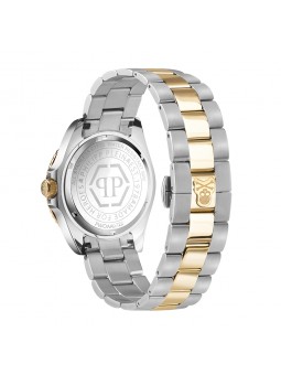 Montre Homme PHILIPP PLEIN Collection High-Conic The Skull Diver Bleu Argenté Doré - PWOAA0722