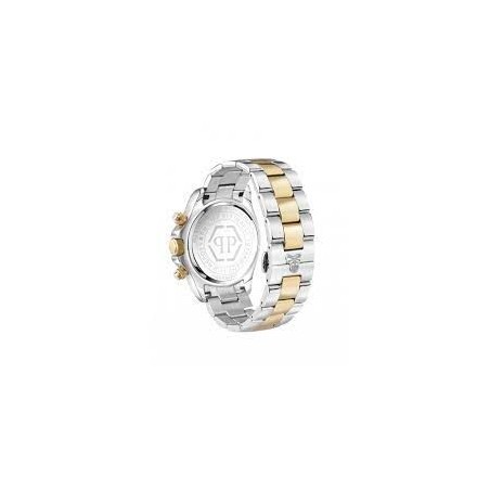 Montre Homme PHILIPP PLEIN Collection Street Couture Nobile Vert Acier Argenté Doré -  PWCAA0821