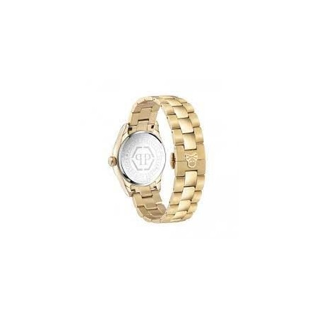 Montre Femme PHILIPP PLEIN Queen Crystal Or Cadran Noir - PWDAA0621