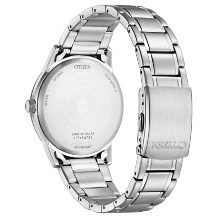 Montre Homme Citizen Classic Elegant Eco-Drive Acier Noir - AW0100-86EE