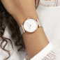 Montre Femme Cluse Triomphe Acier Bicolore Cadran Blanc - CW0101208001 Montre Femme Cluse Triomphe Acier Bicolore Cadran Blanc - CW0101208001