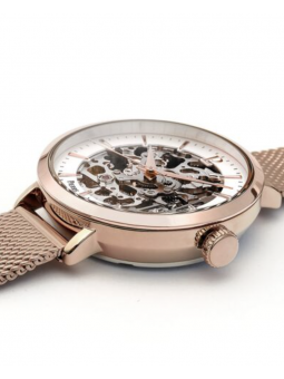 Montre Femme Pierre Lannier Automatique Squelette PVD or Rose- 313B928