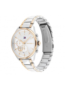 Montre Femme Tommy Hilfiger Quinn Acier Bicolore Argenté Rose - 1782415