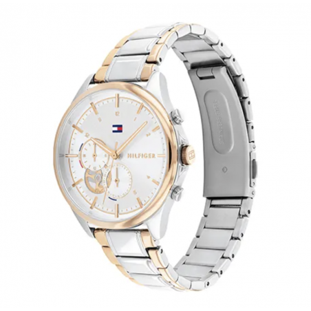 Montre Femme Tommy Hilfiger Quinn Acier Bicolore Argenté Rose - 1782415