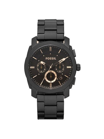 Montre Homme Fossil FS4682 - Collection  MACHINE style Tendance avec acier - Mouvement Quartz - Chronographe