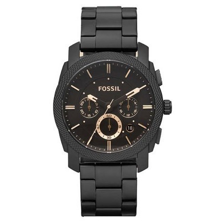 Montre Homme Fossil FS4682 - Collection  MACHINE style Tendance avec acier - Mouvement Quartz - Chronographe