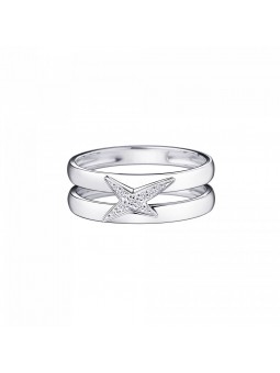 Bague Femme MAUBOUSSIN Etoilement Divine Or Blanc Diamants - RI0985WGDI