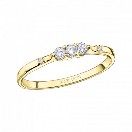 Bague Mauboussin collection Trois Grains D'Amour RI1039YGDI