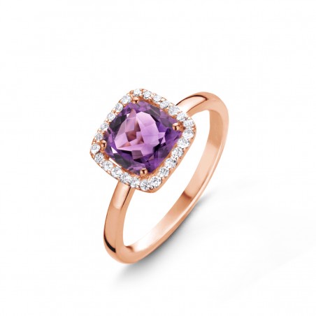 Bague One More  - Collection Etna - Améthyste
