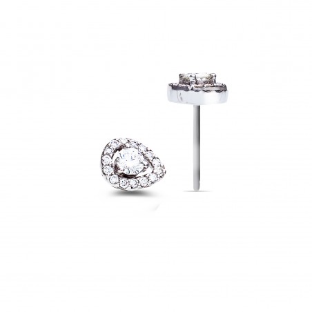 Boucles d'oreilles One More  - Collection Salina - Diamant