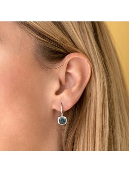 Boucles d'oreilles One More  - Collection Etna - Topaze London blue
