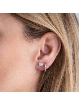 Boucles d'oreilles One More  - Collection Eolo - Diamant