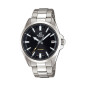 Montre Homme CASIO Edifice Classic Bracelet Acier Cadran Noir - EFV-100D-1AVUEF