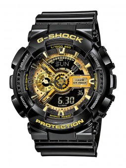 Montre Homme CASIO G-Shock Gold Noir - GA-110GB-1AER