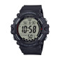 Casio - Montre Sport Technologie Homme - Boitier et bracelet Résine Gris - Ref AE-1500WH-1AVEF