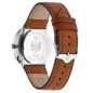 Montre Homme LIP Dauphine Bleu Cuir Vachette Brun - 671429 Montre Homme LIP Dauphine Bleu Cuir Vachette Brun - 671429