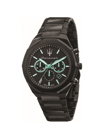 Montre Homme Maserati Stile Aqua Edition Black Bleu - R8873644001